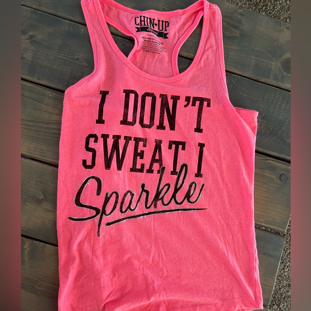 Workout Tank Size M